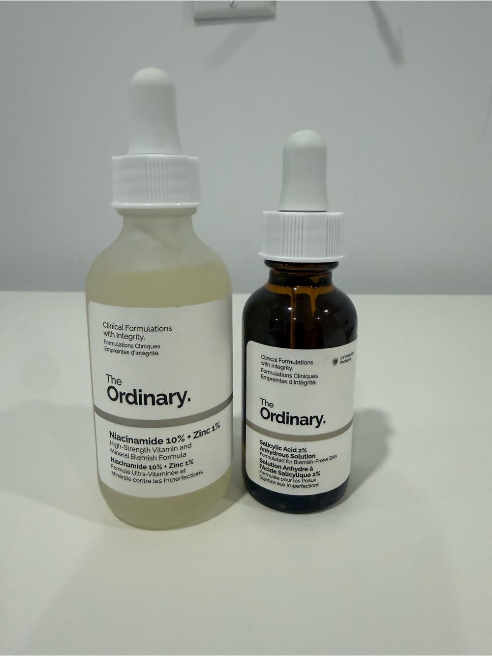 The Ordinary Niacinamide + Salicylic Acid Serum Bundle